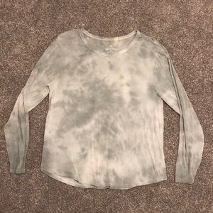 American Eagle Outfitters Soft & Sexy Tie-Dye Long Sleeve Tee